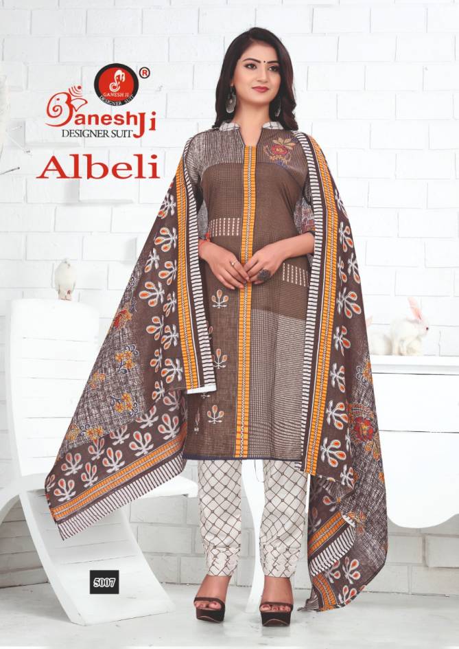 Ganeshji Albeli 5 Regular Wear Cotton Printed Designer Dress Material Collection